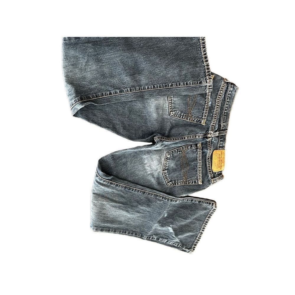 Abercrombie and Fitch  Flare Mid-rise Button Fly Denim Jeans size 2 - Picture 3 of 16